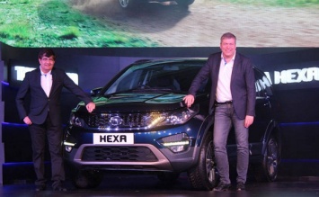 Tata начнет продажу своего флагманского кроссовера Hexa