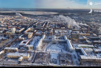 Появилась первая гигапиксельная панорама зимнего Екатеринбурга?