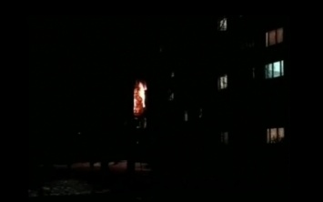 Подробности пожара в запорожской пятиэтажке