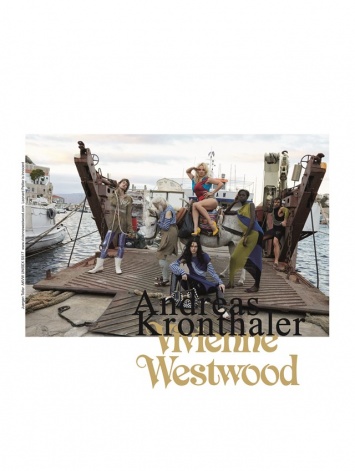 Памела Андерсон в рекламной кампании Andreas Kronthaler for Vivienne Westwood SS17