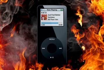 Не только Note 7: Apple прекращает замену "огнеопасных" iPod nano