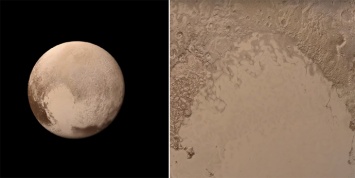 NASA показала сближение с Плутоном в цвете