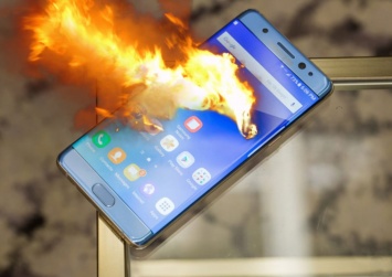 Озвучена причина самовозгораний Samsung Galaxy Note 7