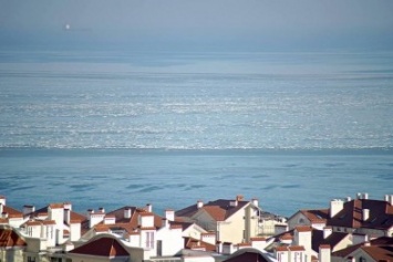 Льды поплыли в Одесскую Аркадию (ФОТО)