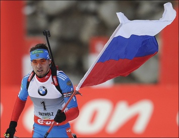 Антон Шипулин стал серебрянным призером Кубка мира по биатлону