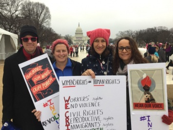 В Вашингтоне собираются участники "женского марша": За безопасностью следят более тысячи силовиков