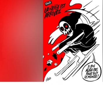 Италия подает в суд на Charlie Hebdo за карикатуру о смертельной лавине