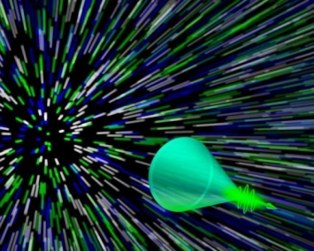 Ученым впервые удалось заснять на видео сверхзвуковые волны света
