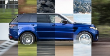 «Заряженный» внедорожник Range Rover Sport SVR испытали на всех типах покрытия