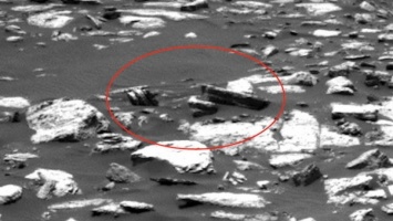 Останки корабля инопланетян нашли на Марсе