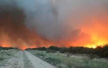 В Аргентине бушуют масштабные лесные пожары