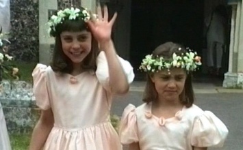 В Сети появилось видео с 9-летней Кейт Миддлтон в роли подружки невесты