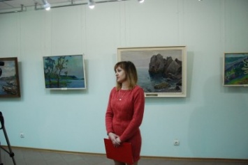 Сегодня в Бердянском художественном музее открылась выставка Николая Глущенко
