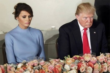 "Освободите грустную Меланию": печальная супруга президента США Трампа стала интернет-мемом (ФОТО)