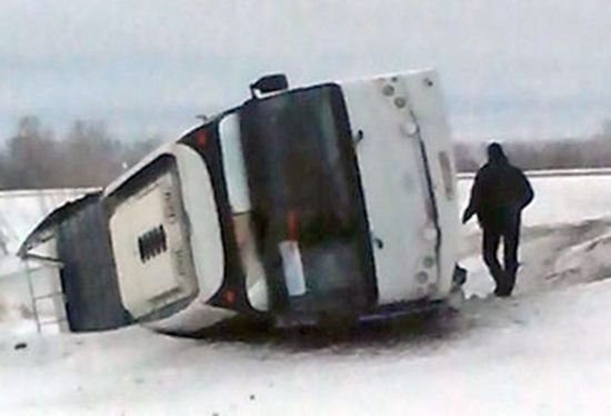В Забайкалье в ДТП пострадали 10 пассажиров маршрутки