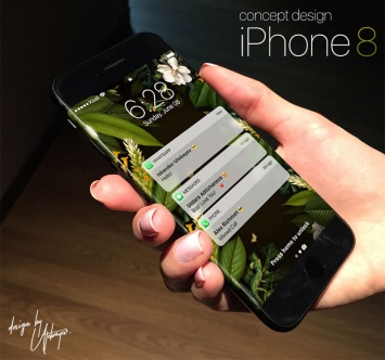 Казахский дизайнер представил самый реалистичный концепт iPhone 8 [видео]