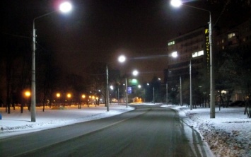 Где в Олешках установят новое освещение на основе LED технологий