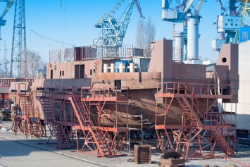 В Николаеве судостроительной верфи «НИБУЛОНа» продолжается строительство грузового флота компании