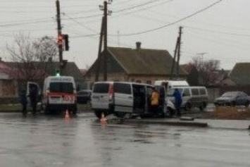 В Запорожской области в аварию попала скорая помощь с пациентом, - ФОТО