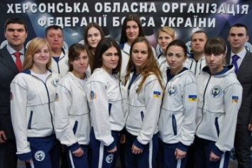 Херсонская команда отправилась на Чемпионат Украины по боксу среди женщин