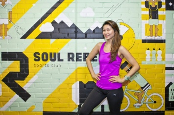 Марина Ким на неделе благотворительных тренировок в клубе Soul Rebel