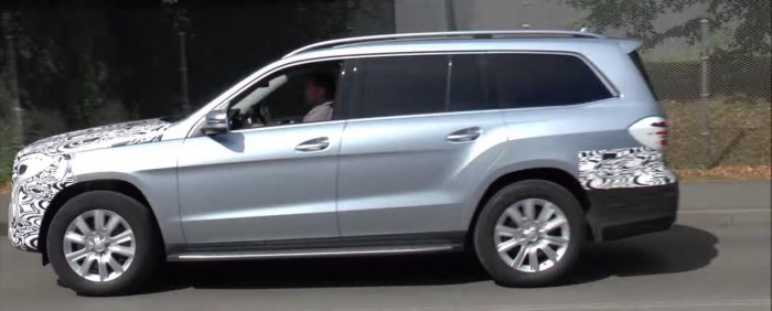 2016 Mercedes-Benz GLS поймали во время тестов