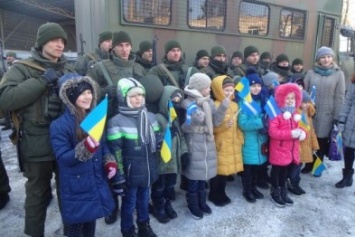 В Кременчуг из зоны АТО вернулись бойцы Национальной гвардии Украины