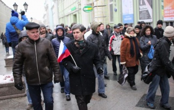 В Москве задержали до 50 участников акции протеста оппозиции