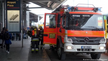 Причиной эвакуации в аэропорту Гамбурга стал раздражающий газ