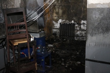 Пожар в Днепре: горела насосная станция