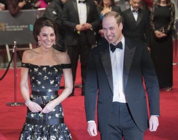 Герцоги Кембриджские на церемонии BAFTA 2017