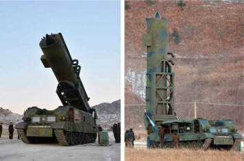 Появилось видео запуска Северной Кореей своей самой совершенной баллистической ракеты