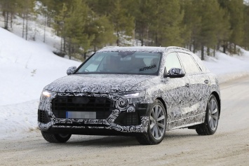 Серийный Audi Q8 останется верен стилю концепта (Фото)