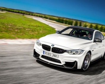 В сети появились шпионские снимки купе BMW M4 CS без камуфляжа
