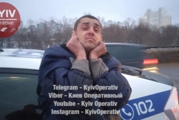 В Киеве обкуренный развозчик хлеба спал за рулем и