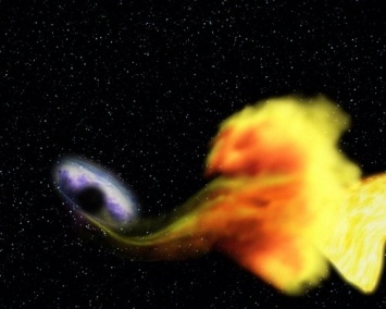 Ученые открыли способность черной дыры производить новые звезды