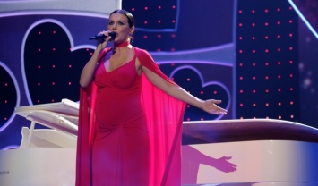 Беременная Седокова выступила в Кремле