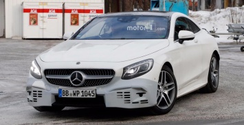 Обновленное купе Mercedes-Benz S-Class скрывает спортивные бамперы