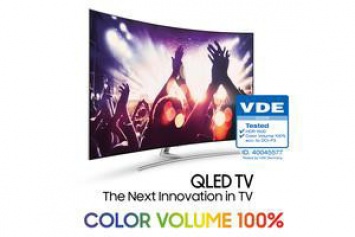 Новый QLED телевизор Samsung первым в мире воспроизводит цвета в полном объеме