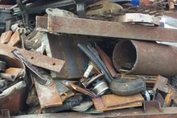 Кременчугская полиция "прикрыла" незаконную точку по приему металлолома (ФОТО)