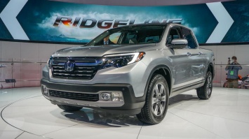 Пикап Honda Ridgeline 2017 получил 5 звезд за безопасность