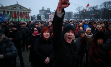В Минске состоялся " Марш разгневанных белорусов"
