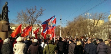В Севастополе на митинге за признание ЛДНР задержали украинского провокатора