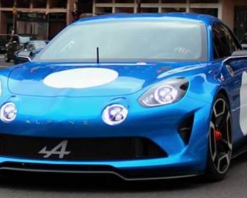В Интернет попали фото автомобиля Alpine A120