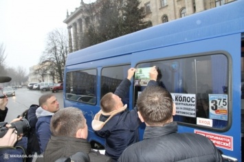 Николаевские маршрутчики начнут бесплатно перевозить участников АТО