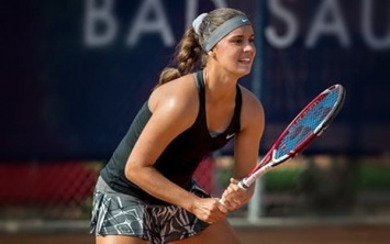 Новокаховчанка Ангелина Калинина участвует в теннисном турнире во Флориде
