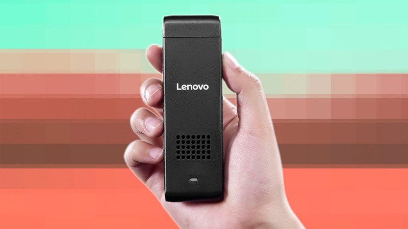 Lenovo представила компьютер размером с флешку