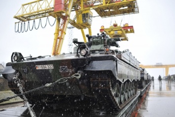В Литву перекинули немецкие танки для батальона НАТО