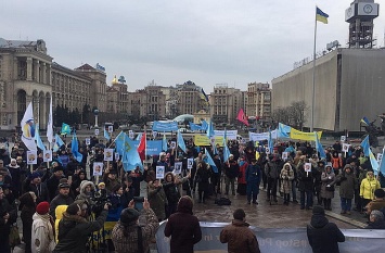 Киев: Марш вялых «деоккупантов» Крыма