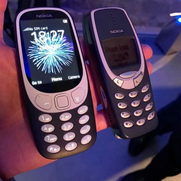 Обновленная Nokia 3310 представлена на MWC 2017 в Барселоне